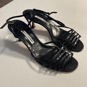 Manolo blahnik black heels